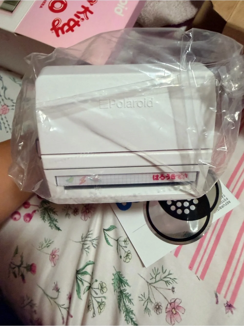 Hello Kitty x Polaroid Instant Camera - Pink & White